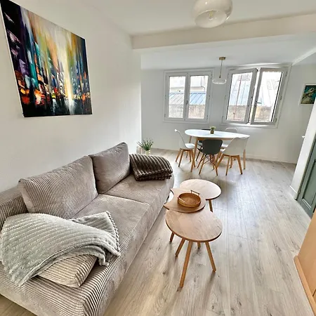 Apartmán - Familial Lumineux Au Coeur De Berck-plage